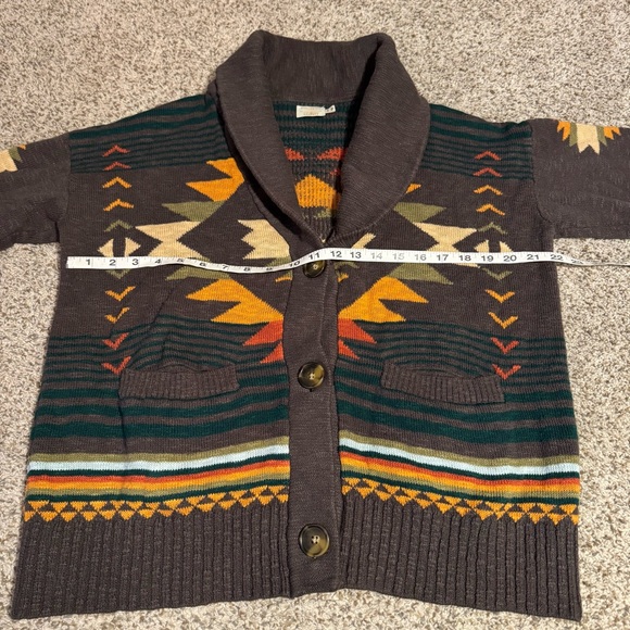 Faherty Woodland Cardigan- M - Picture 3 of 6